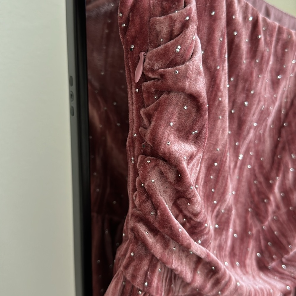 CIDER Pink Rhinestone Dress - Picture 3 of 4